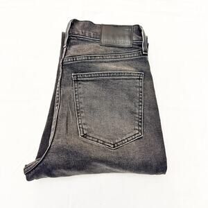 Denim Forum The Arlo High Rise Straight Denim Jeans Button Fly Size 26 x 28L